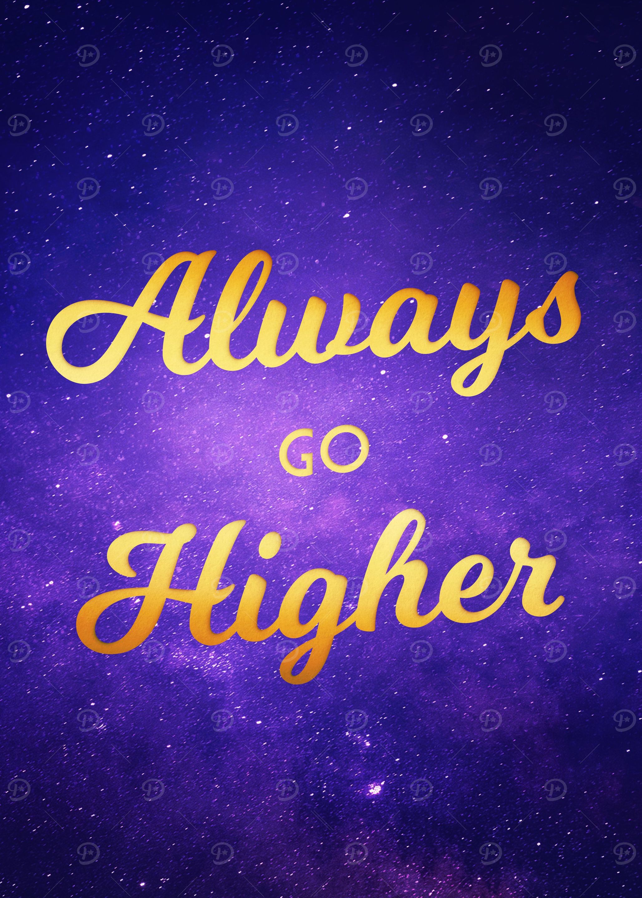Got there? Go even higher,
