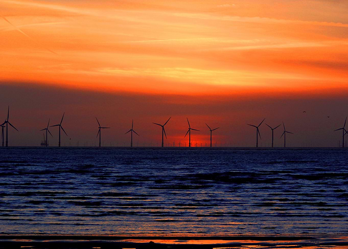 Irish Sea Wind Farms at S