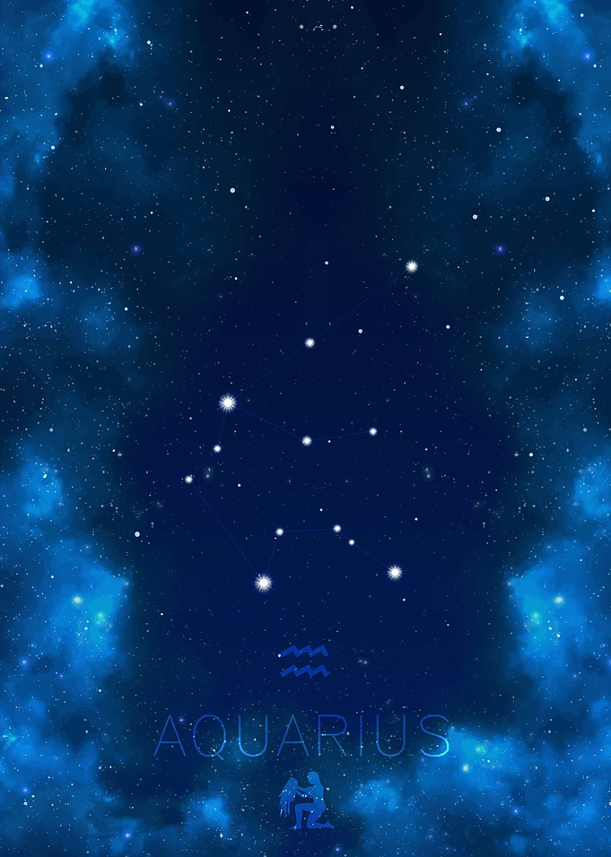 Stars know everything about you. Aquarius.