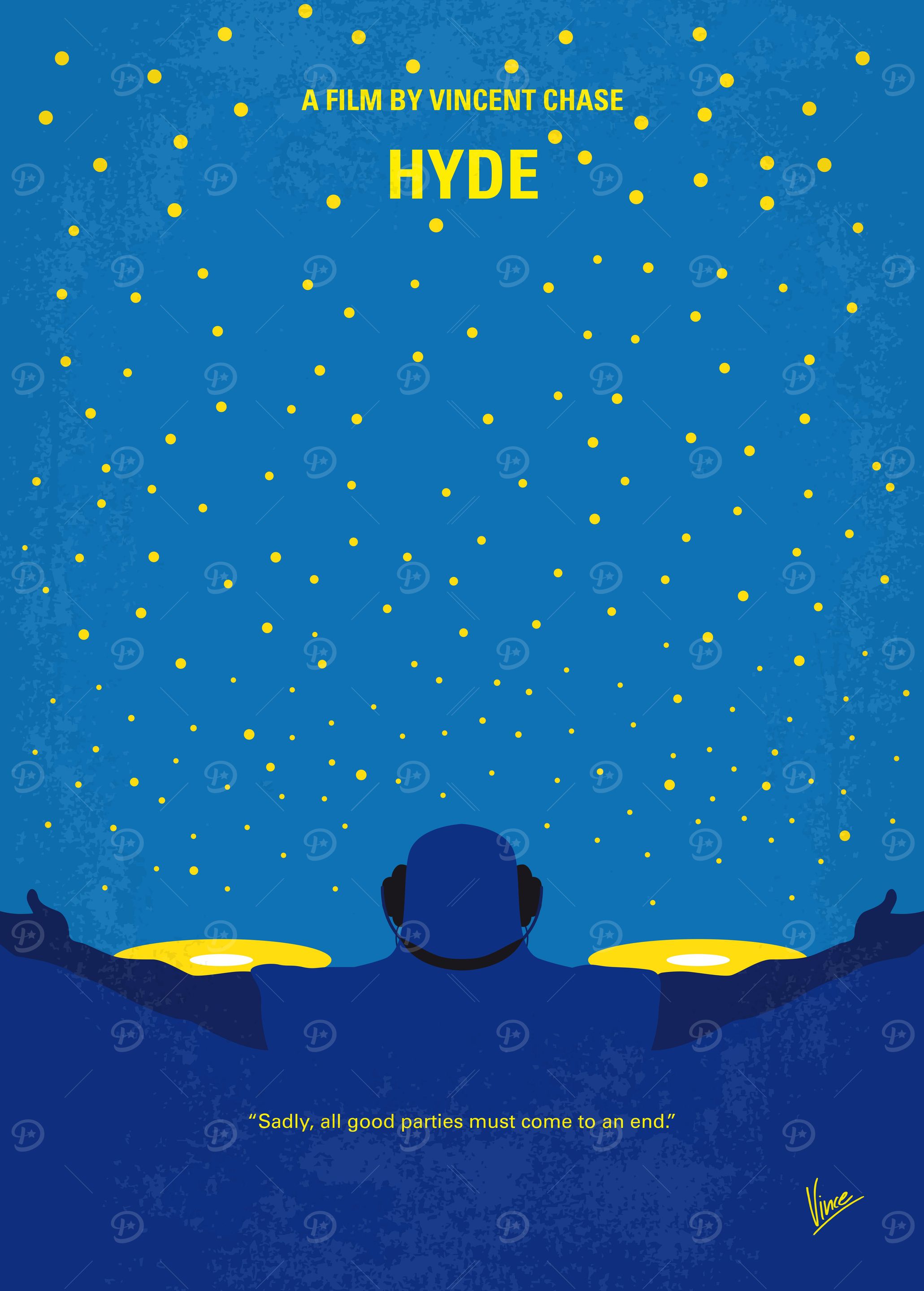 No777 My HYDE minimal movie poster Hyde, the directori ...