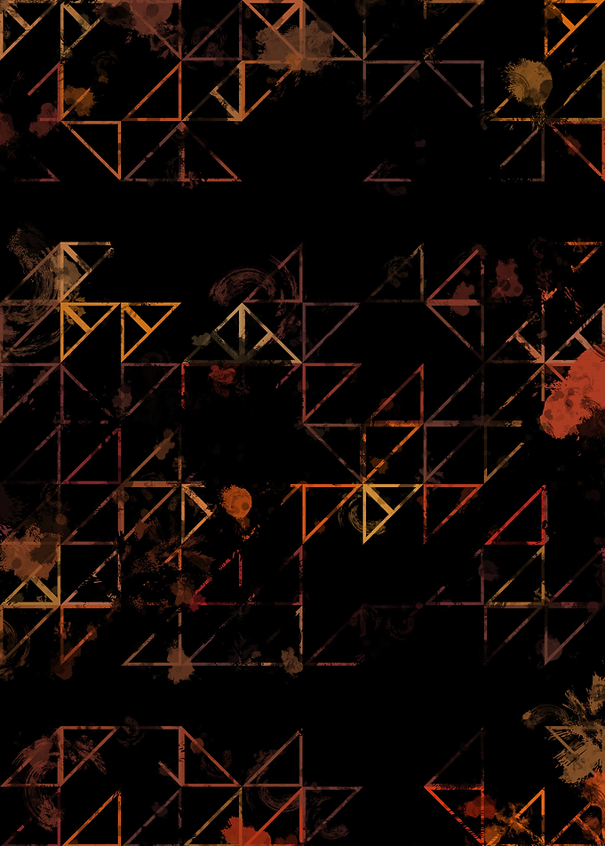Triangles 2 artwork, circle, decor, decoration, decorat ...