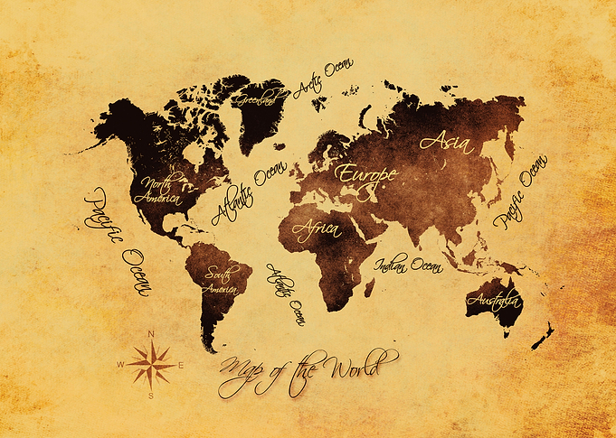 map of the world