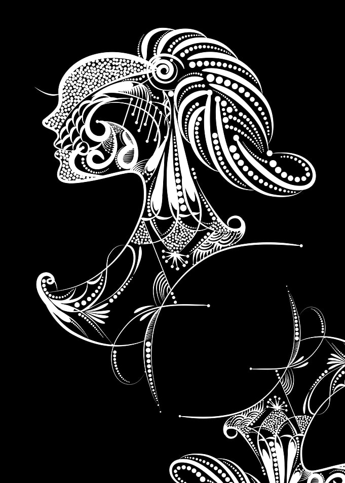 One of my painting series are 12 Horoscope Signs, which ...