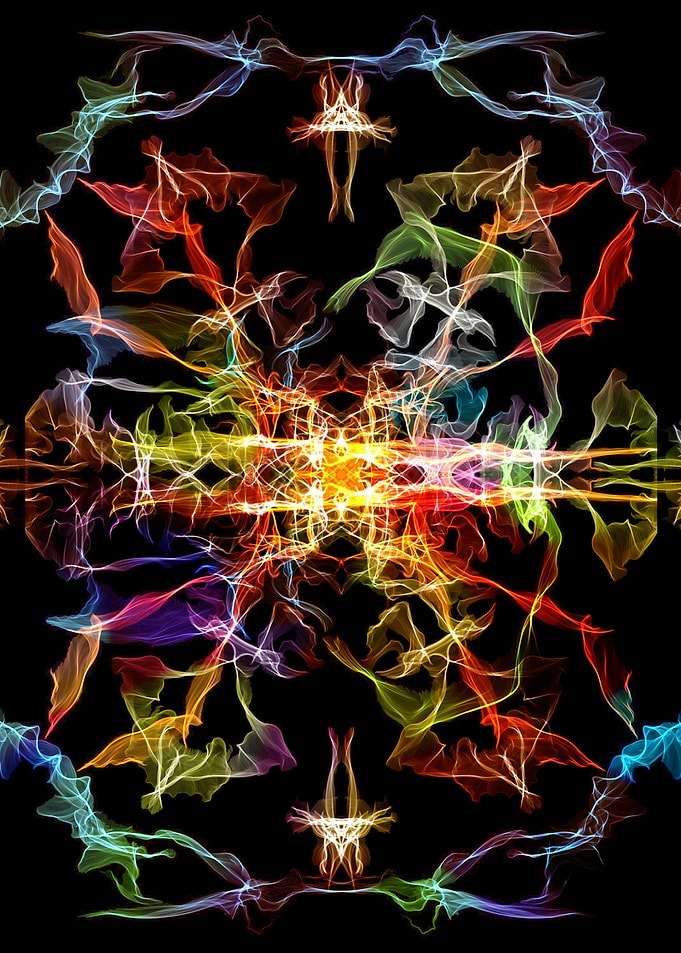 Silken Threads Mandala