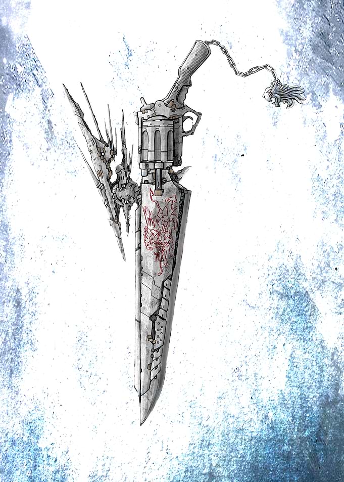 'Gunblade' from Final Fantasy VIII, with a few modifica ...