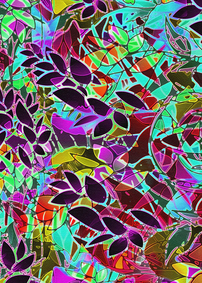 Floral Abstract Artwork G128