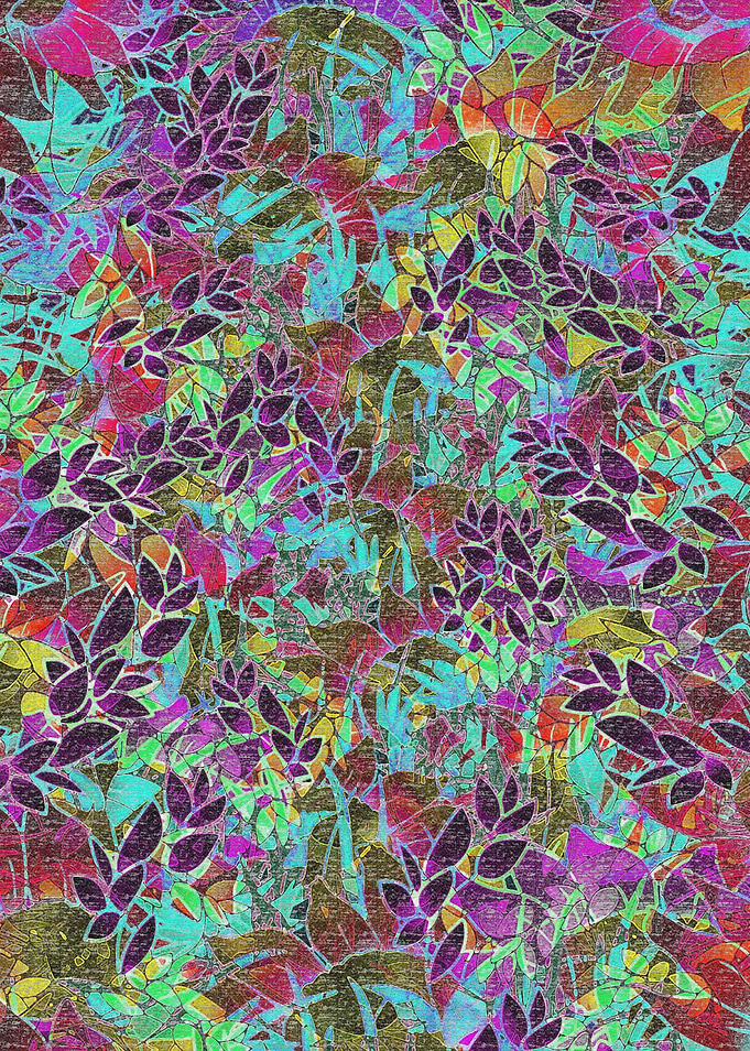 Floral Abstract Artwork G124