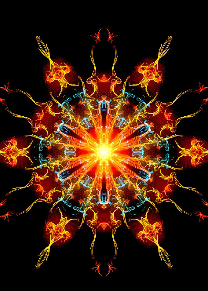 Sunburst Mandala