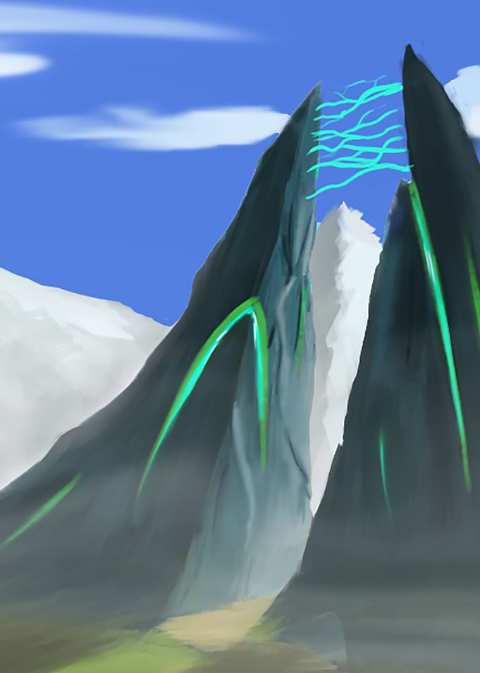 monolith of lightning