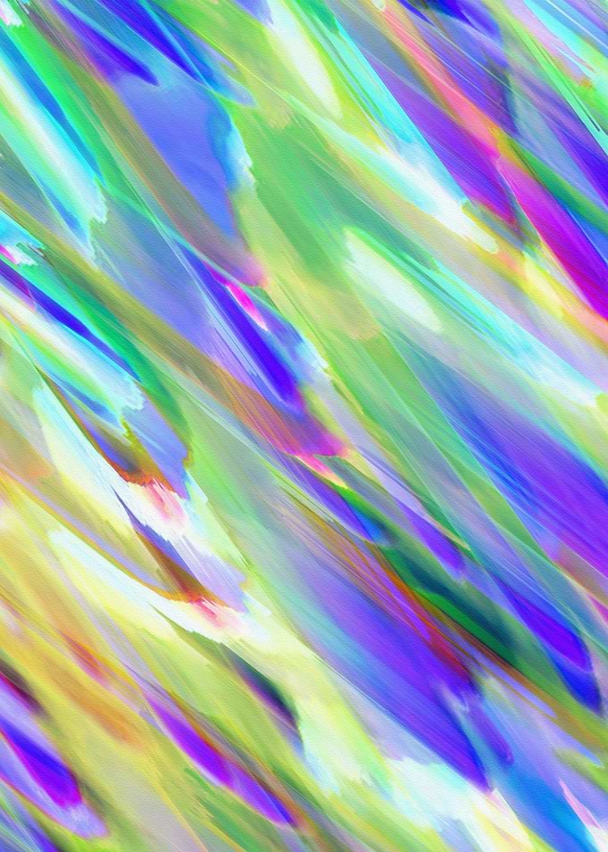 Colorful digital art splashing G401