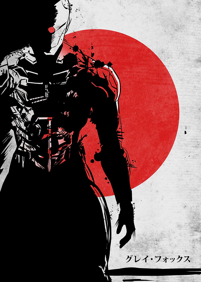 Ninja Gray Fox