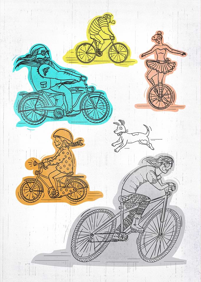 Ballerinas, rockers, sporty guys, travelers, kids... Ev ...