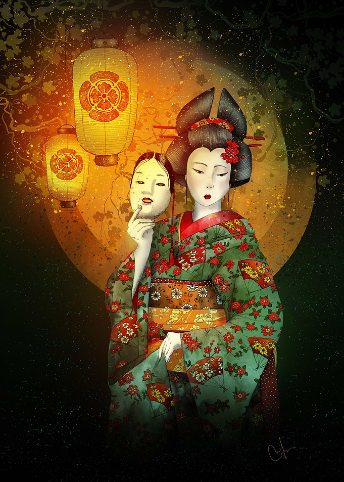Bunraku is a form of traditional Japanese puppet theatr ...