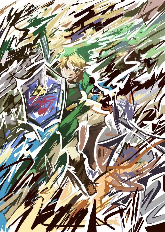 Courage hyrule hero