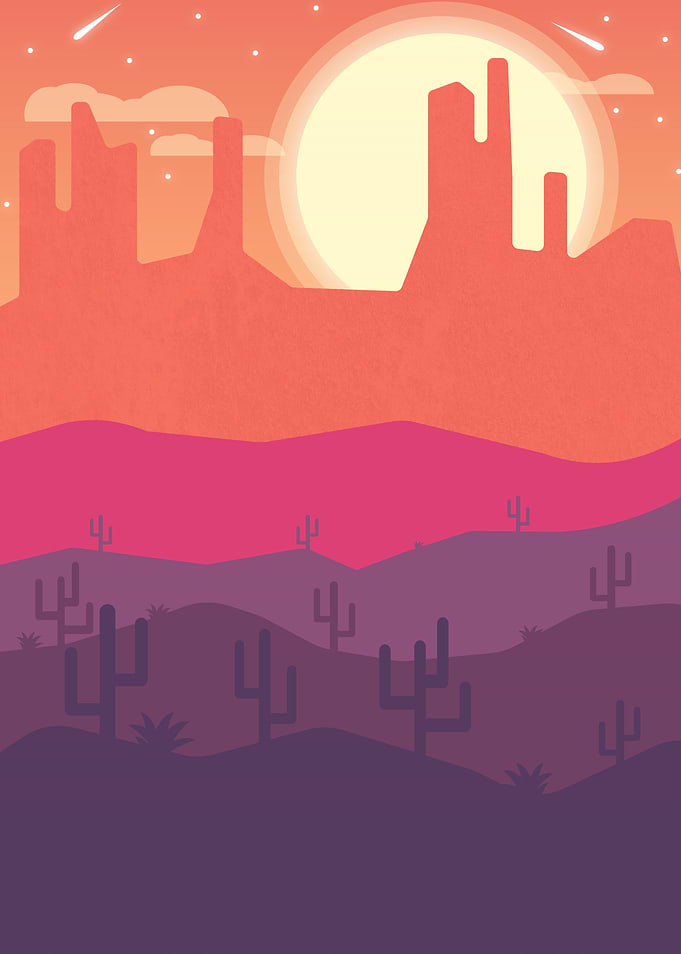 Desert hills