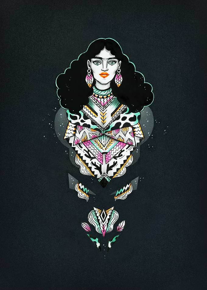 Goddess 2 - my work from the series 'The Goddesses'
