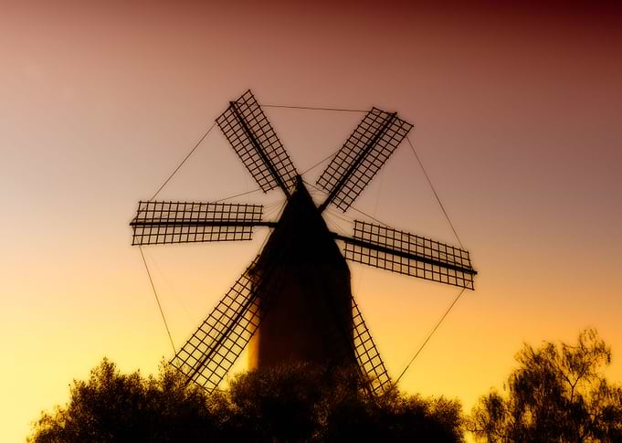 Windmill in Mallorca