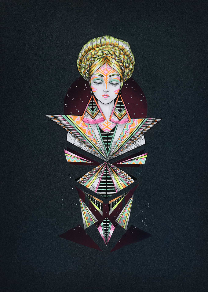 Goddess 1 - my work from the series 'The Goddesses'