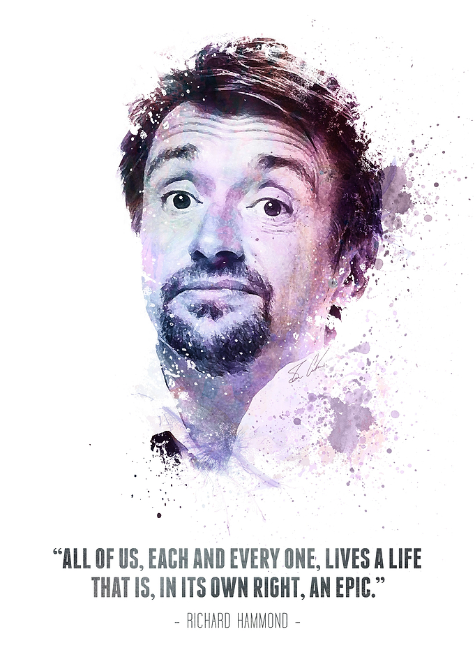The Legendary Richard Hammond and his quote.