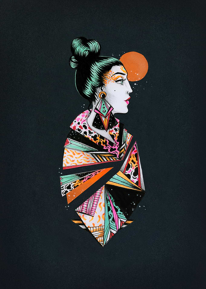 Goddess 3 - my work from the series 'The Goddesses'