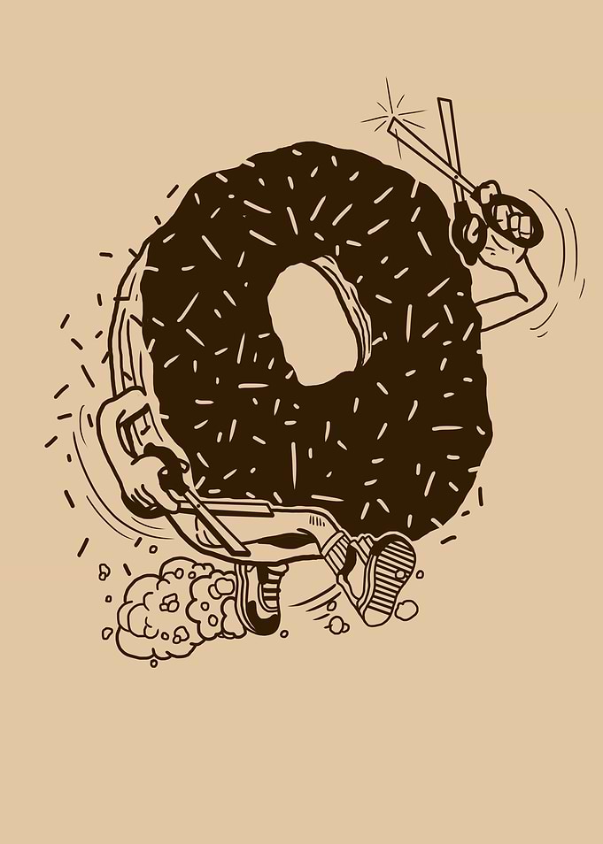 Donut Do Bad Series: 'Donut Run with Scissors'