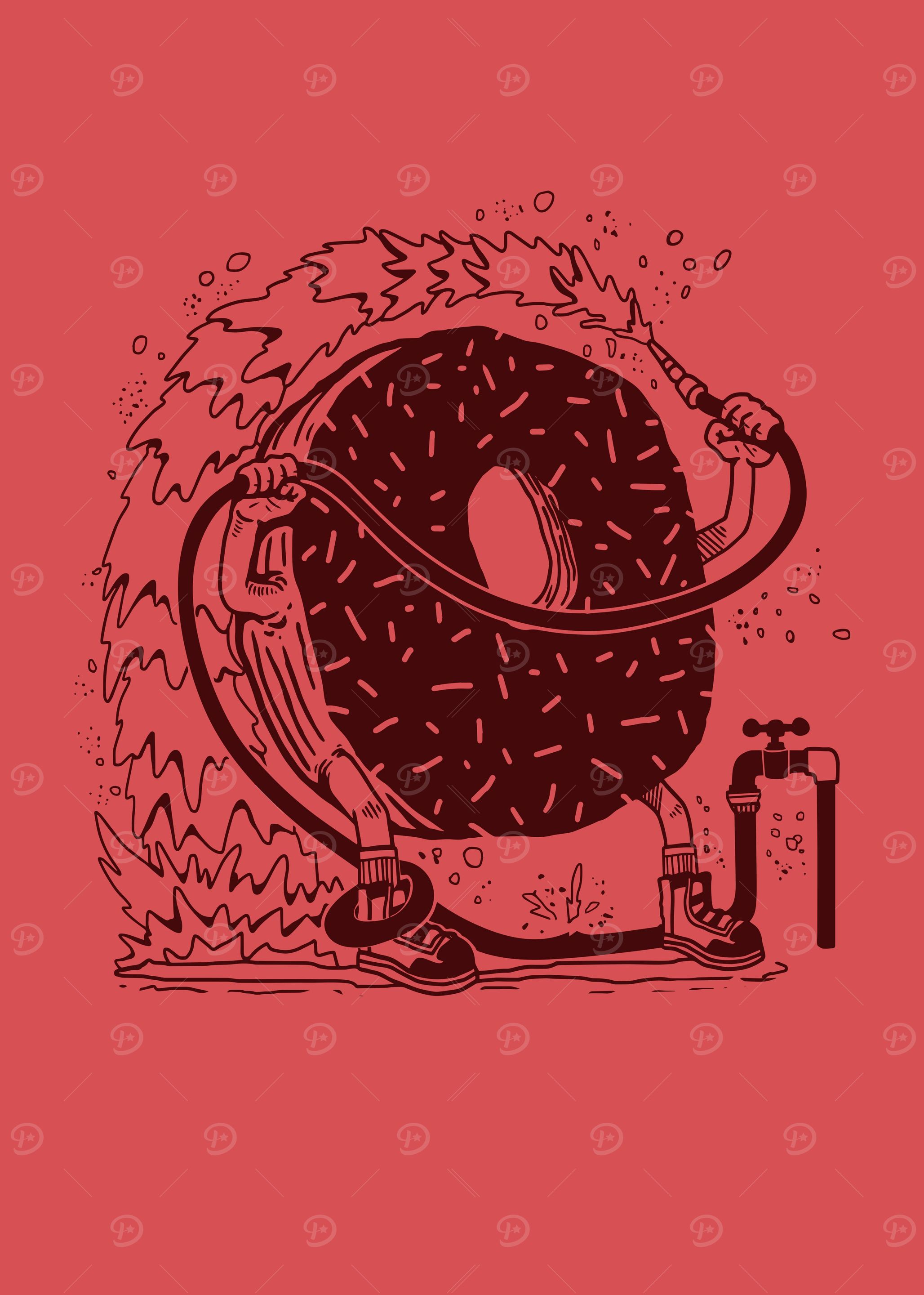 Donut Do Bad Series: 'Donut Waste Water: