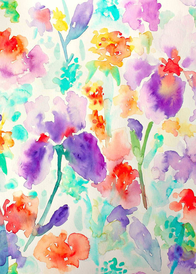 Abstract Flowers 03