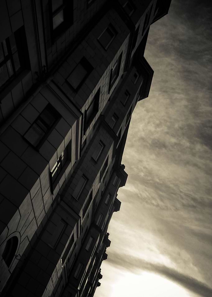 Dark building