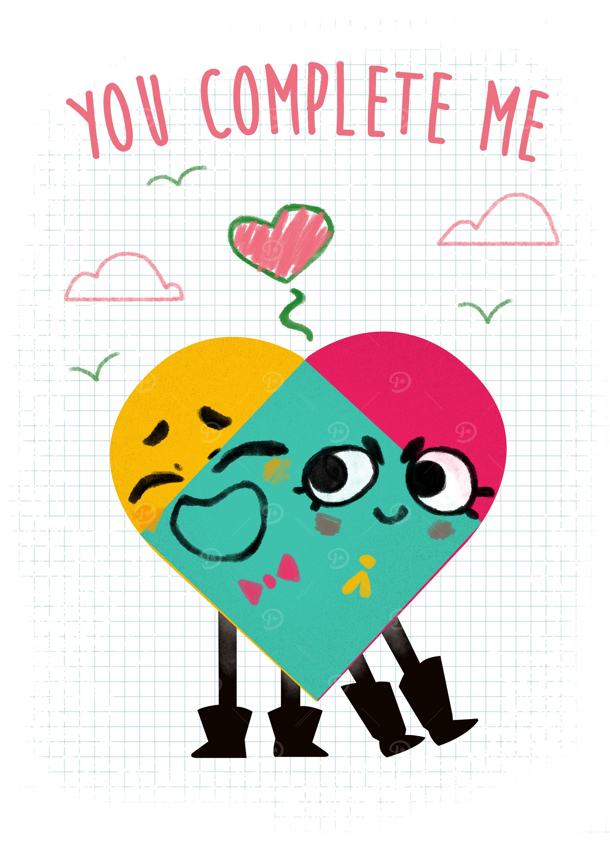 You complete me