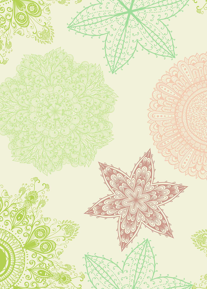 Hand Drawn Mandala Pattern 05