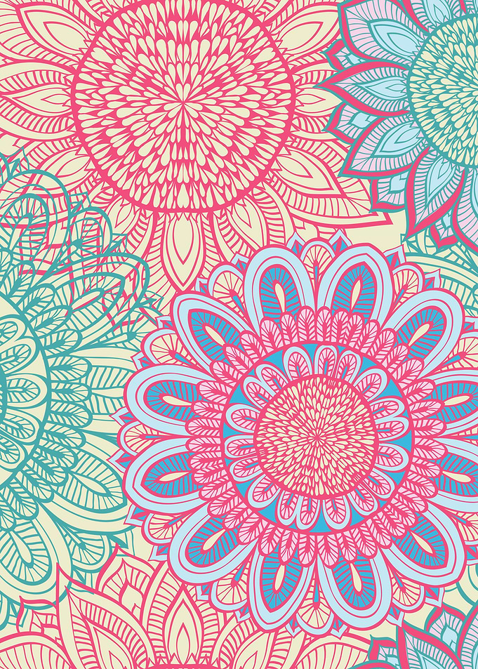 Hand Drawn Mandala Pattern 01