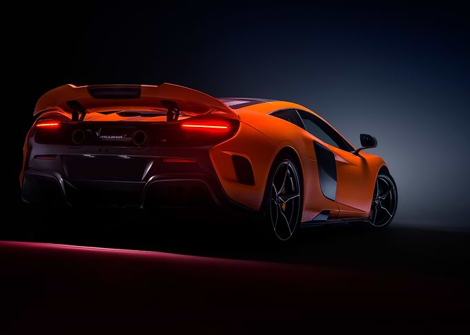 McLaren 675LT studio shot. Image also available in por ...