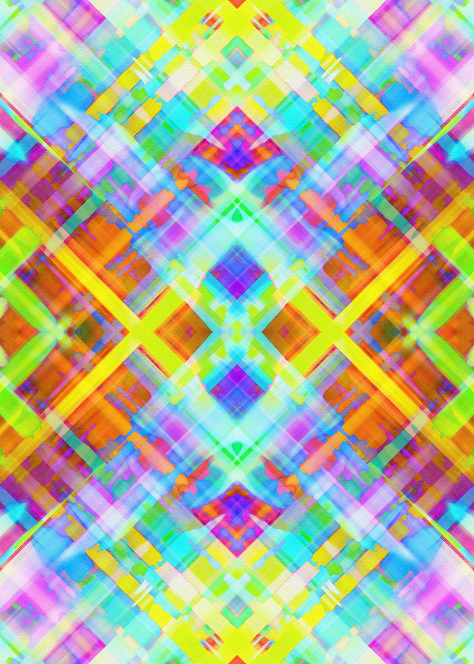 Colorful digital art splashing G71