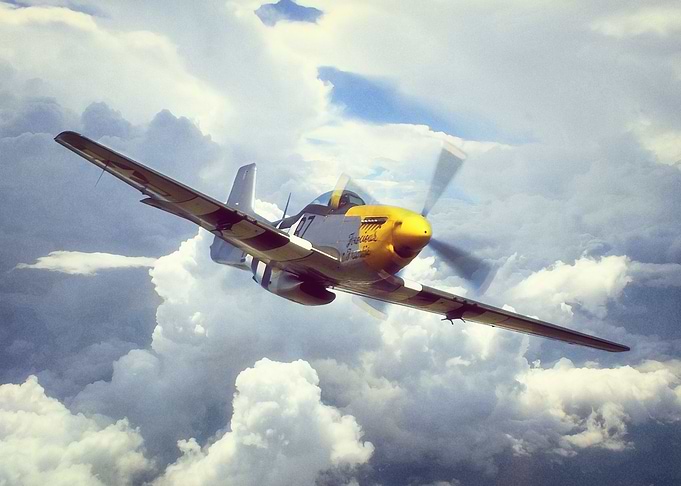 North American P51 Mustang - Ferocious Frankie. The Nor ...