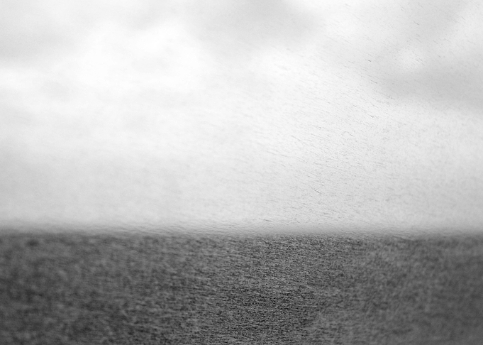 Scratched window pattern.