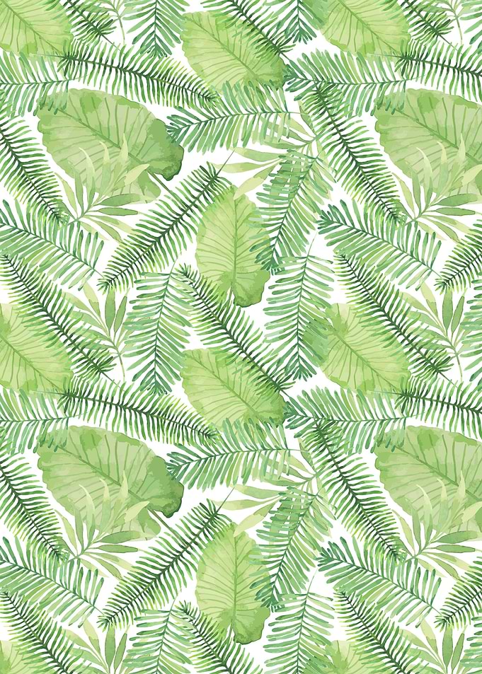 Tropical branches pattern 02