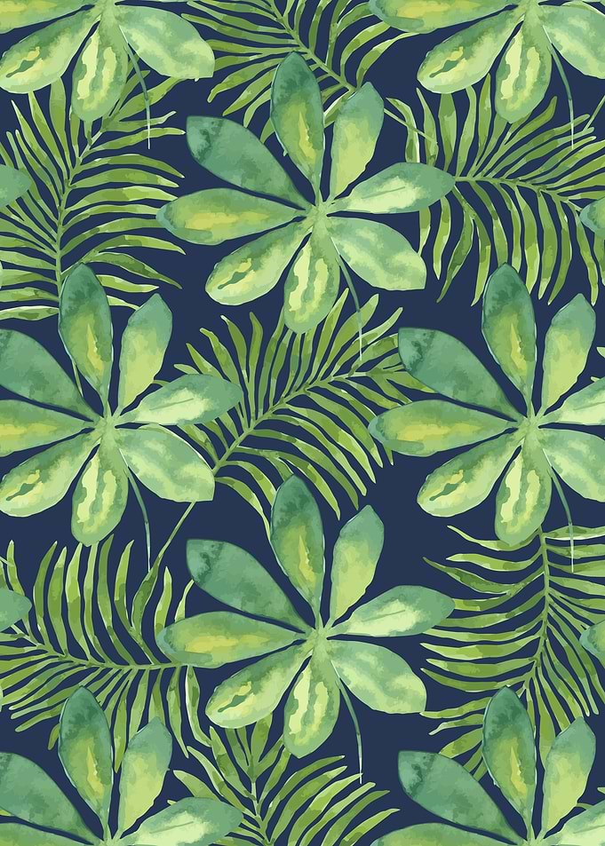 Tropical branches on dark pattern 01