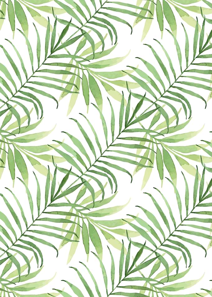 Tropical branches pattern 05