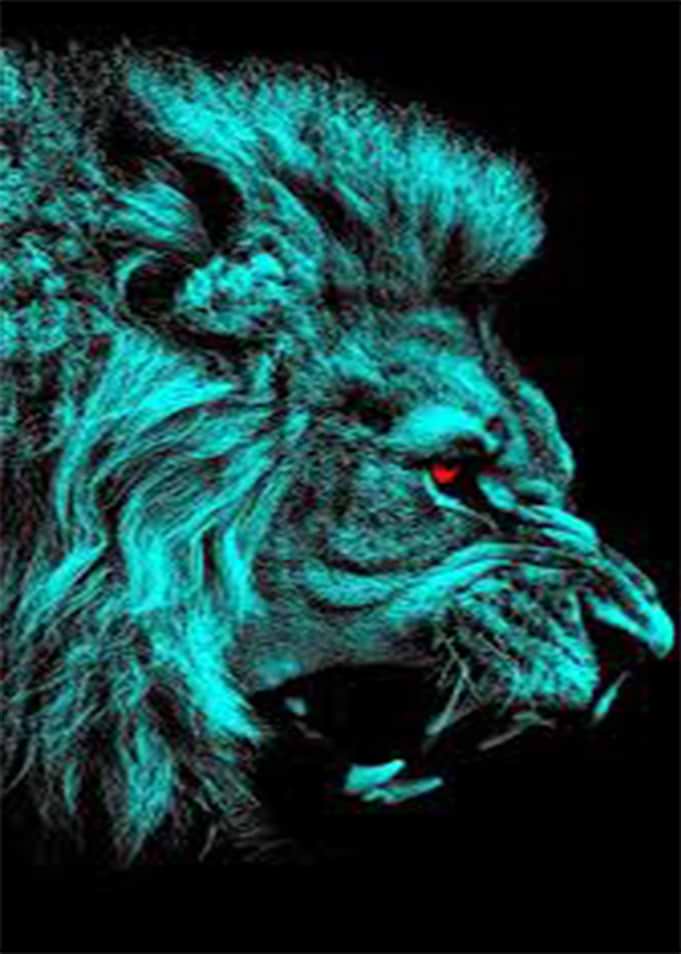 Ice Lion static HD really cool.