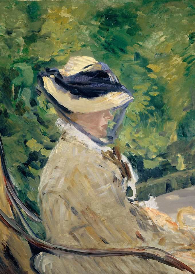 Édouard Manet - Madame Manet (Suzanne Leenhoff, 1830–19 ...