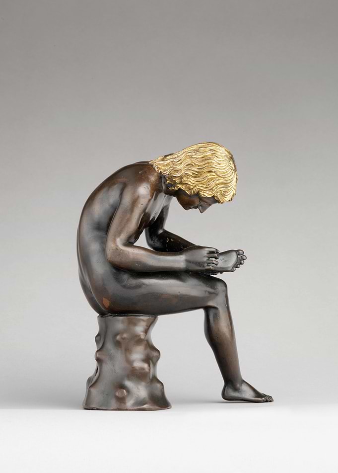 Antico (Pier Jacopo Alari Bonacolsi) - Spinario (Boy Pu ...