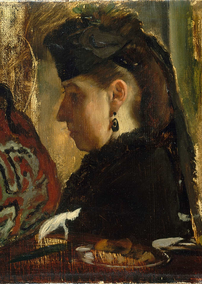 Edgar Degas - Mademoiselle Marie Dihau (1843–1935), 186 ...
