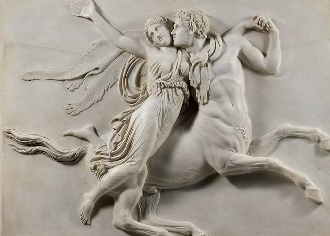 Marble relief
