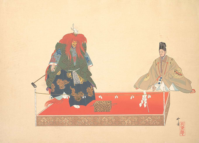 Traditional japanese dance