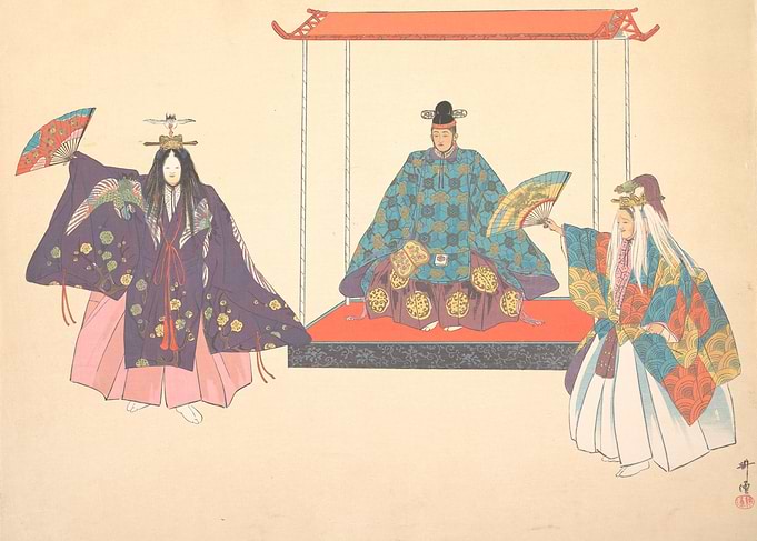 Traditional japanese dance