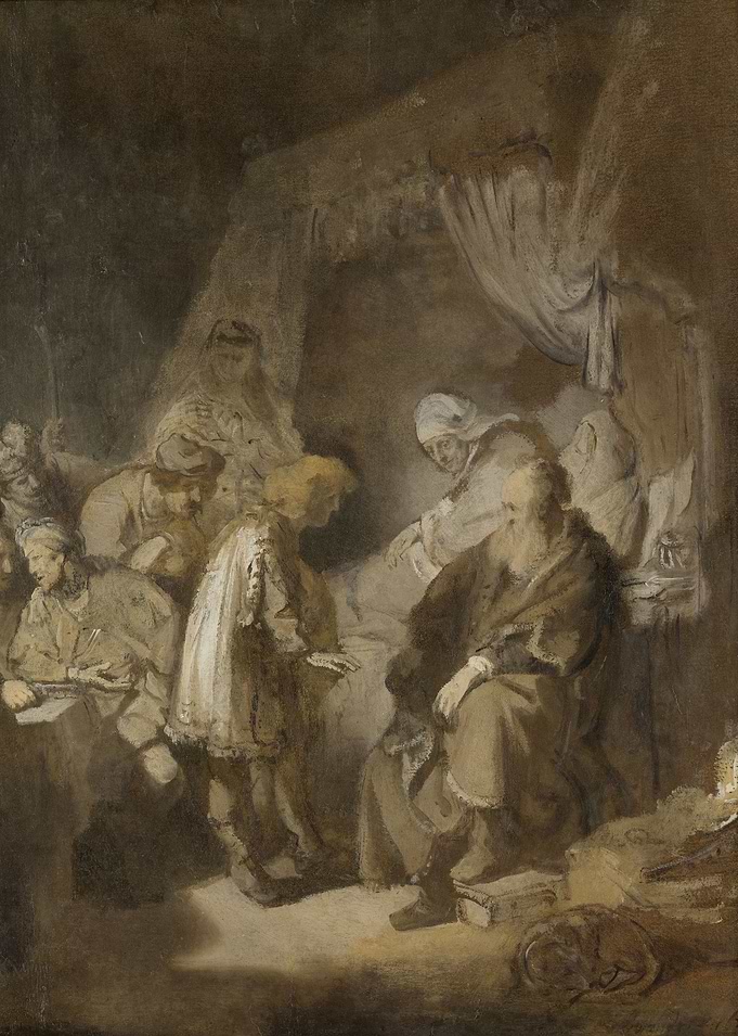 Rembrandt Harmensz van Rijn - Joseph Telling his Dreams ...