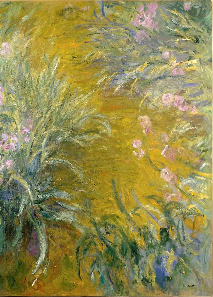 Claude Monet - The Path through the Irises, 1914–17, oi ...