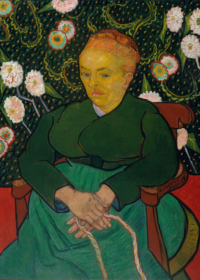 Vincent van Gogh - La Berceuse (Woman Rocking a Cradle; ...