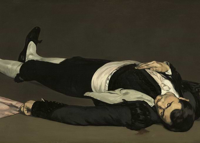 Edouard Manet - The Dead Toreador, 1864, oil on canvas; ...