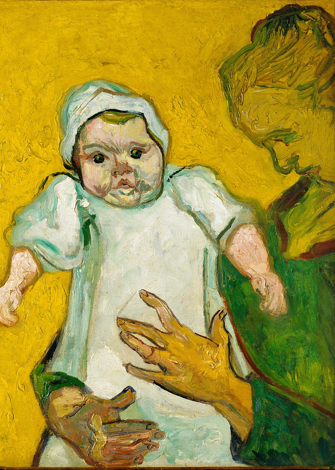 Vincent van Gogh - Madame Roulin and Her Baby, 1888, oi ...